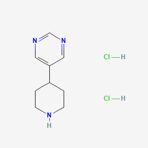 5-(Piperidin-4-yl)pyrimidine dihydrochloride