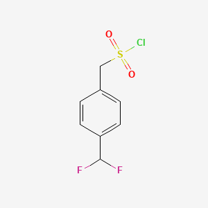[4-(Difluoromethyl)phenyl]methanesulfonyl chloride