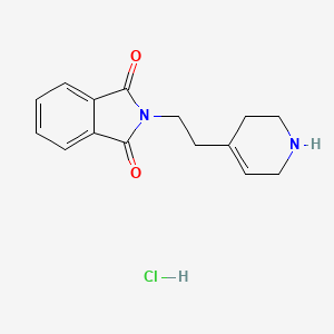 2-[2-(1,2,3,6-tetrahydropyridin-4-yl)ethyl]-2,3-dihydro-1H-isoindole-1,3-dione hydrochloride