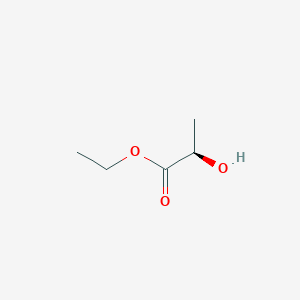 molecular formula C5H10O3 B143356 (R)-Ethyl 2-hydroxypropanoate CAS No. 7699-00-5