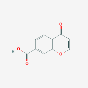 molecular formula C10H6O4 B1433563 4H-1-Benzopyran-7-carboxylic acid, 4-oxo- CAS No. 102298-12-4