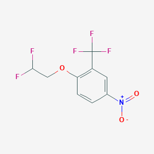 1-(2,2-Difluoroethoxy)-4-nitro-2-(trifluoromethyl)benzene