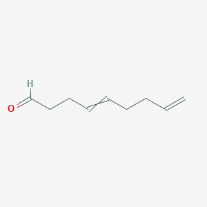 molecular formula C9H14O B14335759 Nona-4,8-dienal CAS No. 107077-65-6