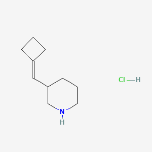 3-(Cyclobutylidenemethyl)piperidine hydrochloride
