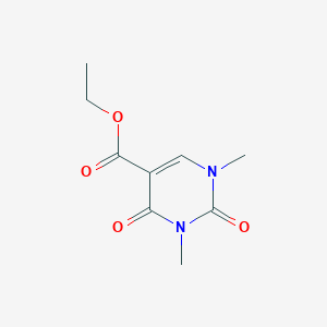 molecular formula C9H12N2O4 B1433577 Ethyl 1,3-dimethyl-2,4-dioxo-1,2,3,4-tetrahydropyrimidine-5-carboxylate CAS No. 39513-47-8