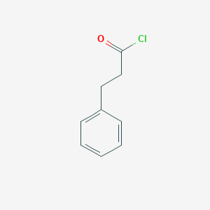 molecular formula C9H9ClO B143358 3-Phenylpropionyl chloride CAS No. 645-45-4