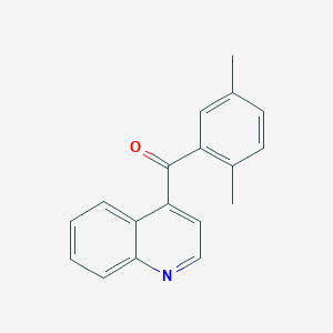 4-(2,5-Dimethylbenzoyl)quinoline