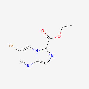 Ethyl 3-bromoimidazo[1,5-a]pyrimidine-6-carboxylate