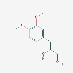 molecular formula C11H16O4 B143359 Methyleugenolglycol CAS No. 26509-45-5