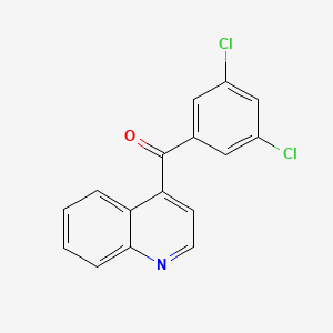 4-(3,5-Dichlorobenzoyl)quinoline