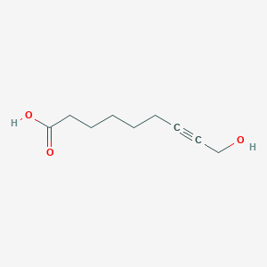 molecular formula C9H14O3 B14336037 9-Hydroxynon-7-ynoic acid CAS No. 103675-12-3