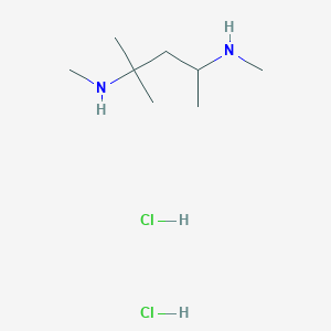 Methyl[2-methyl-4-(methylamino)pentan-2-yl]amine dihydrochloride