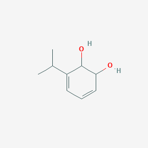 molecular formula C9H14O2 B14336072 3-(Propan-2-yl)cyclohexa-3,5-diene-1,2-diol CAS No. 105688-61-7