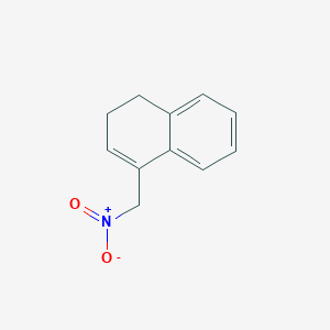 molecular formula C11H11NO2 B14336077 Naphthalene, 1,2-dihydro-4-(nitromethyl)- CAS No. 104489-04-5