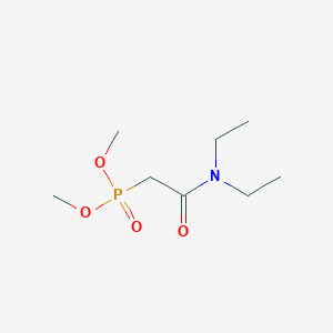 molecular formula C8H18NO4P B14336122 Dimethyl [2-(diethylamino)-2-oxoethyl]phosphonate CAS No. 104584-00-1