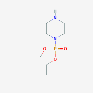 molecular formula C8H19N2O3P B14336188 Diethyl piperazin-1-ylphosphonate CAS No. 105924-81-0