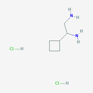 1-Cyclobutylethane-1,2-diamine dihydrochloride