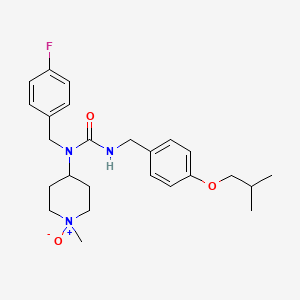molecular formula C25H34FN3O3 B1433635 Unii-2DA75VO6C2 CAS No. 1134815-71-6