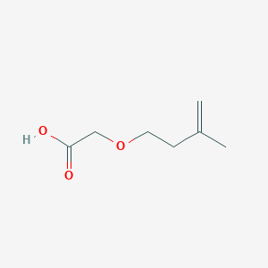 molecular formula C7H12O3 B14336426 Acetic acid, [(3-methyl-3-butenyl)oxy]- CAS No. 95123-48-1
