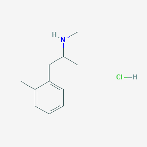molecular formula C11H18ClN B1433643 Methyl[1-(2-methylphenyl)propan-2-yl]amine hydrochloride CAS No. 1645472-48-5