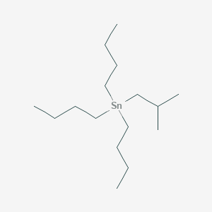 molecular formula C16H36Sn B14336478 Stannane, tributyl(2-methylpropyl)- CAS No. 97019-94-8