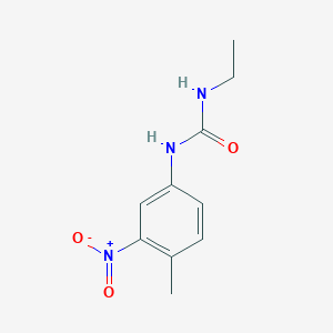 3-Ethyl-1-(4-methyl-3-nitrophenyl)urea