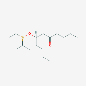 molecular formula C17H35O2Si B14336527 CID 14114960 
