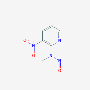 molecular formula C6H6N4O3 B14336893 N-Methyl-N-(3-nitropyridin-2-yl)nitrous amide CAS No. 106690-37-3