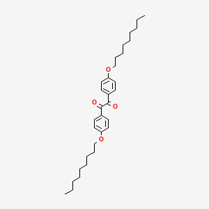 molecular formula C32H46O4 B14336936 Bis[4-(nonyloxy)phenyl]ethane-1,2-dione CAS No. 105100-96-7