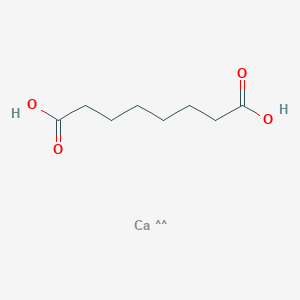 molecular formula C8H14CaO4 B1433698 Octanedioic acid calcium salt CAS No. 27796-71-0