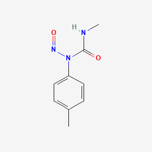 molecular formula C9H11N3O2 B14337023 N'-Methyl-N-(4-methylphenyl)-N-nitrosourea CAS No. 110363-54-7