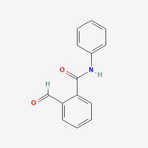 molecular formula C14H11NO2 B14337191 2-Formyl-N-phenylbenzamide CAS No. 106149-47-7