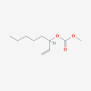molecular formula C10H18O3 B14337219 Methyl oct-1-en-3-yl carbonate CAS No. 95151-36-3