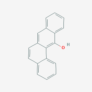 molecular formula C18H12O B14337221 Tetraphen-12-OL CAS No. 103385-39-3