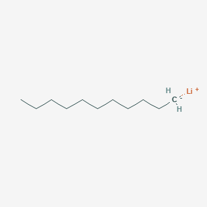molecular formula C11H23Li B14337246 Lithium, undecyl- CAS No. 98499-04-8