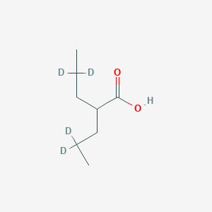molecular formula C8H16O2 B1433738 Valproic acid-d4-1 