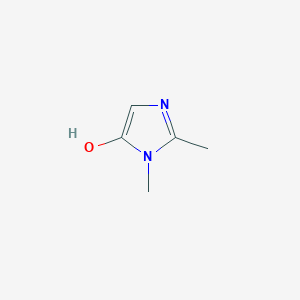molecular formula C5H8N2O B14337465 1,2-Dimethyl-1h-imidazol-5-ol CAS No. 104096-85-7