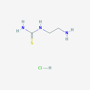 molecular formula C3H10ClN3S B1433749 N-(2-Aminoethyl)thiourea hydrochloride CAS No. 18076-26-1