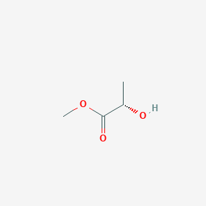 molecular formula C4H8O3 B143375 Methyl (S)-(-)-lactate CAS No. 27871-49-4
