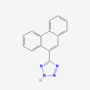 molecular formula C15H10N4 B14337545 5-(Phenanthren-9-yl)-2H-tetrazole CAS No. 98370-88-8