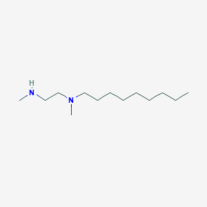 molecular formula C13H30N2 B14337705 N~1~,N~2~-Dimethyl-N~1~-nonylethane-1,2-diamine CAS No. 98093-43-7