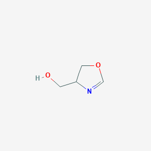 molecular formula C4H7NO2 B14337715 (4,5-Dihydro-1,3-oxazol-4-yl)methanol CAS No. 106323-73-3
