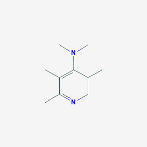 molecular formula C10H16N2 B14337749 N,N,2,3,5-Pentamethylpyridin-4-amine CAS No. 103014-07-9