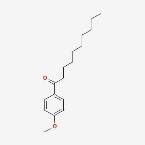molecular formula C17H26O2 B14337832 1-(4-Methoxyphenyl)decan-1-one CAS No. 101741-01-9