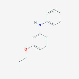 molecular formula C15H17NO B14337843 N-Phenyl-3-propoxyaniline CAS No. 108715-60-2