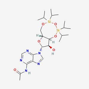 molecular formula C24H41N5O6Si2 B1433800 3',5'-TIPS-N-Ac-Adenosine 