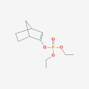 molecular formula C11H19O4P B14338204 Bicyclo[2.2.1]hept-2-en-2-yl diethyl phosphate CAS No. 109467-68-7