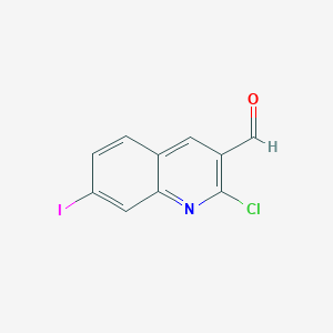 2-Chloro-7-iodoquinoline-3-carbaldehyde