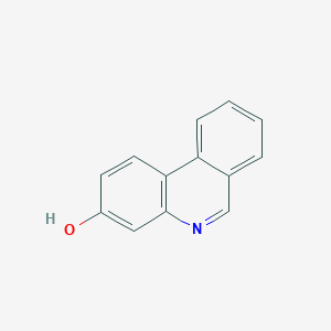 molecular formula C13H9NO B14338223 3-Phenanthridinol CAS No. 99585-74-7