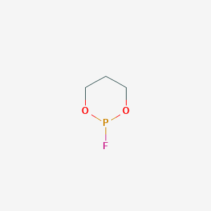 molecular formula C3H6FO2P B14338290 2-Fluoro-1,3,2-dioxaphosphinane CAS No. 103676-06-8